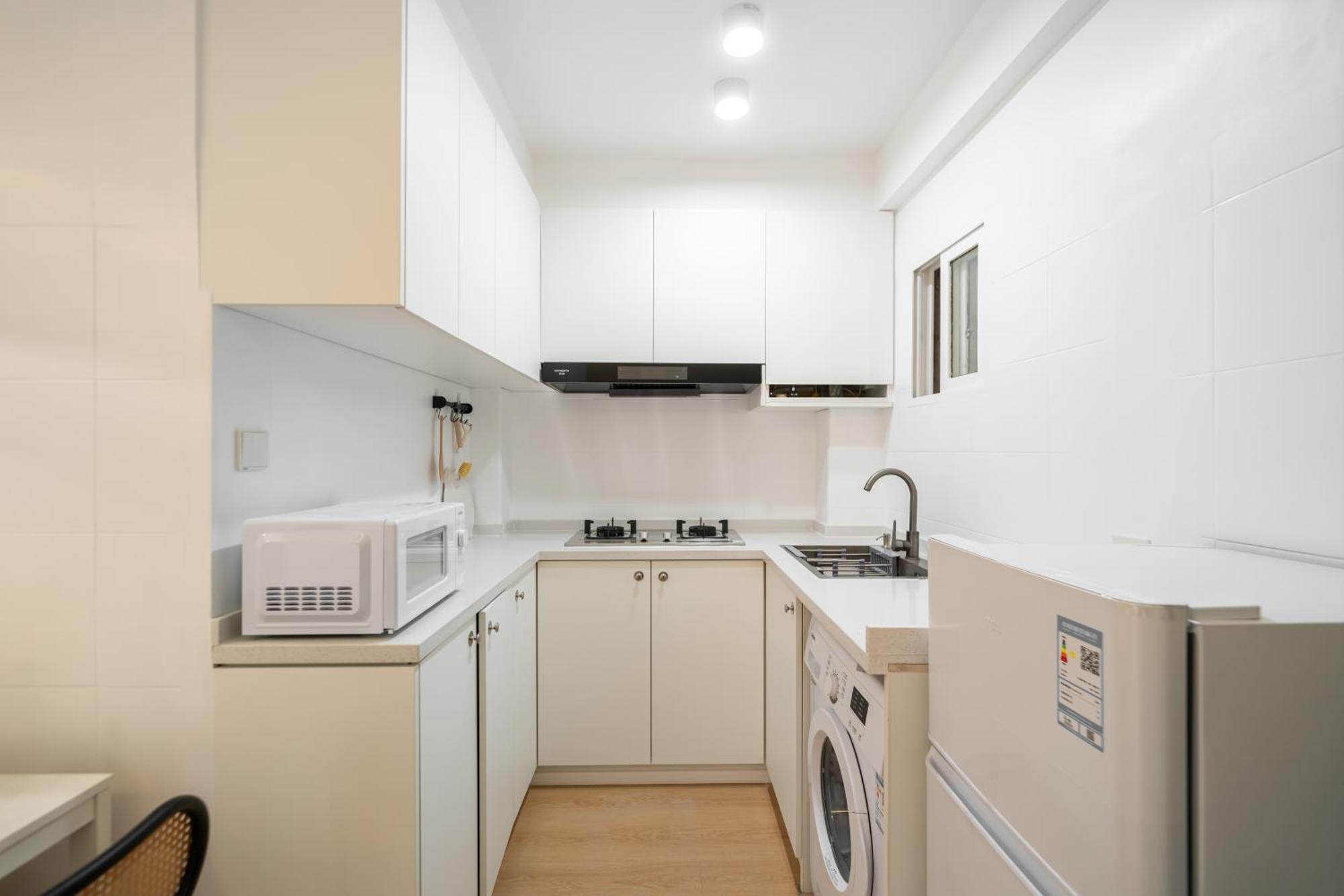 Shanghai Yi Du B&B - 150M Walk From Exit 5 Of Jiashan Road Metro Station Extérieur photo
